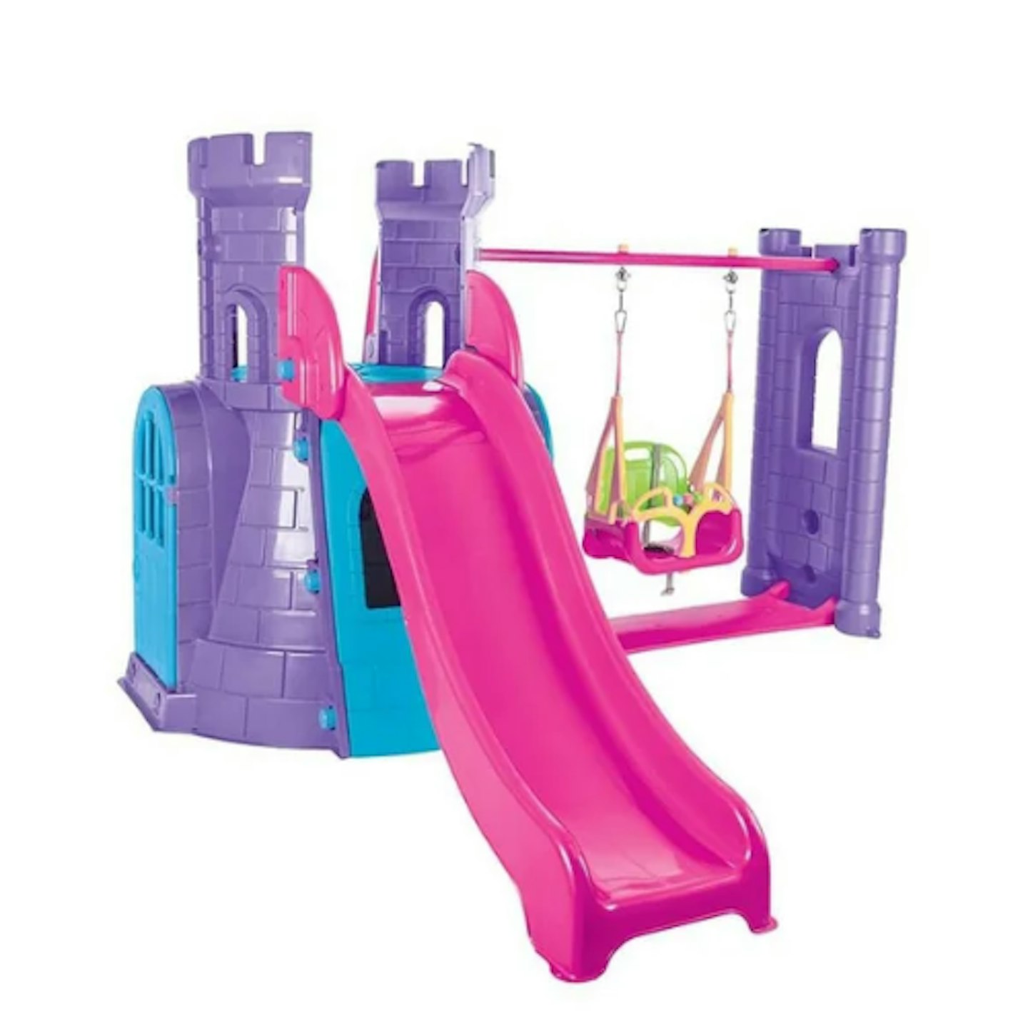 Freeport Park Childrenu0026#039;s Castle In Abs With Slide And Swing
