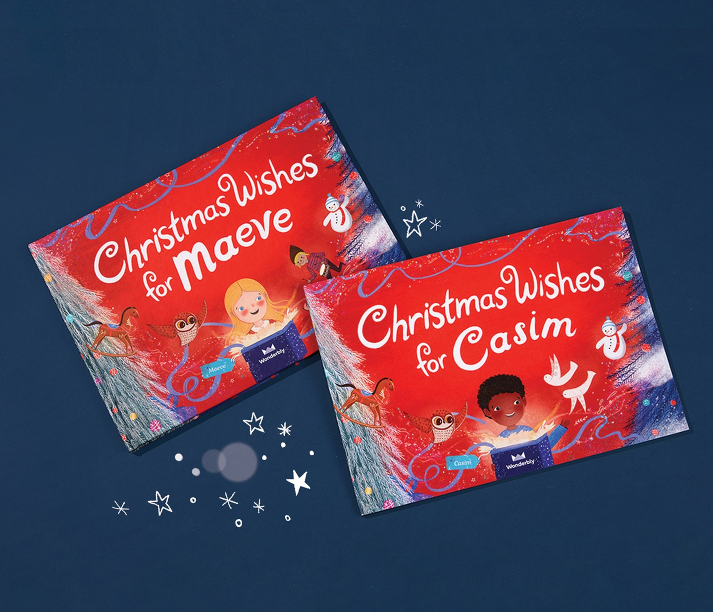 Personalised Christmas Wishes For You book