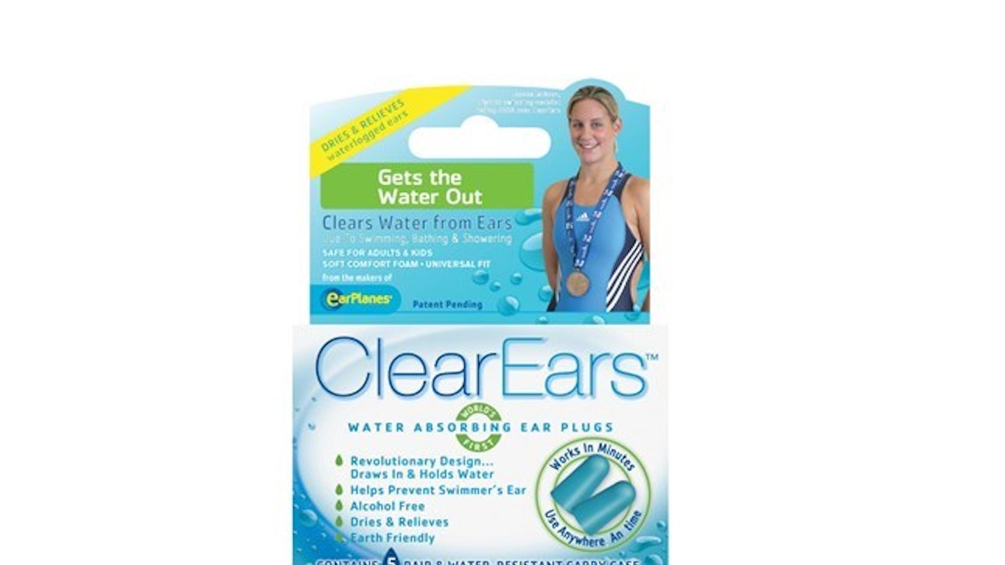 ClearEars are the world’s first water absorbing earplugs, which are specially designed to absorb water from the ear in a quick, convenient and, best of all, safe way. Ideal for use after a shower or swim.