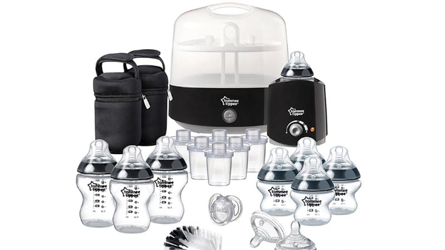 Feeding Bottle Closer To Nature Set Tommee Tippee Bottle And