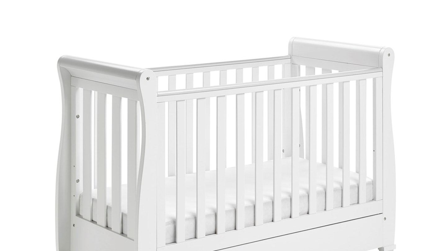 Babymore eva sleigh cot bed Clearance