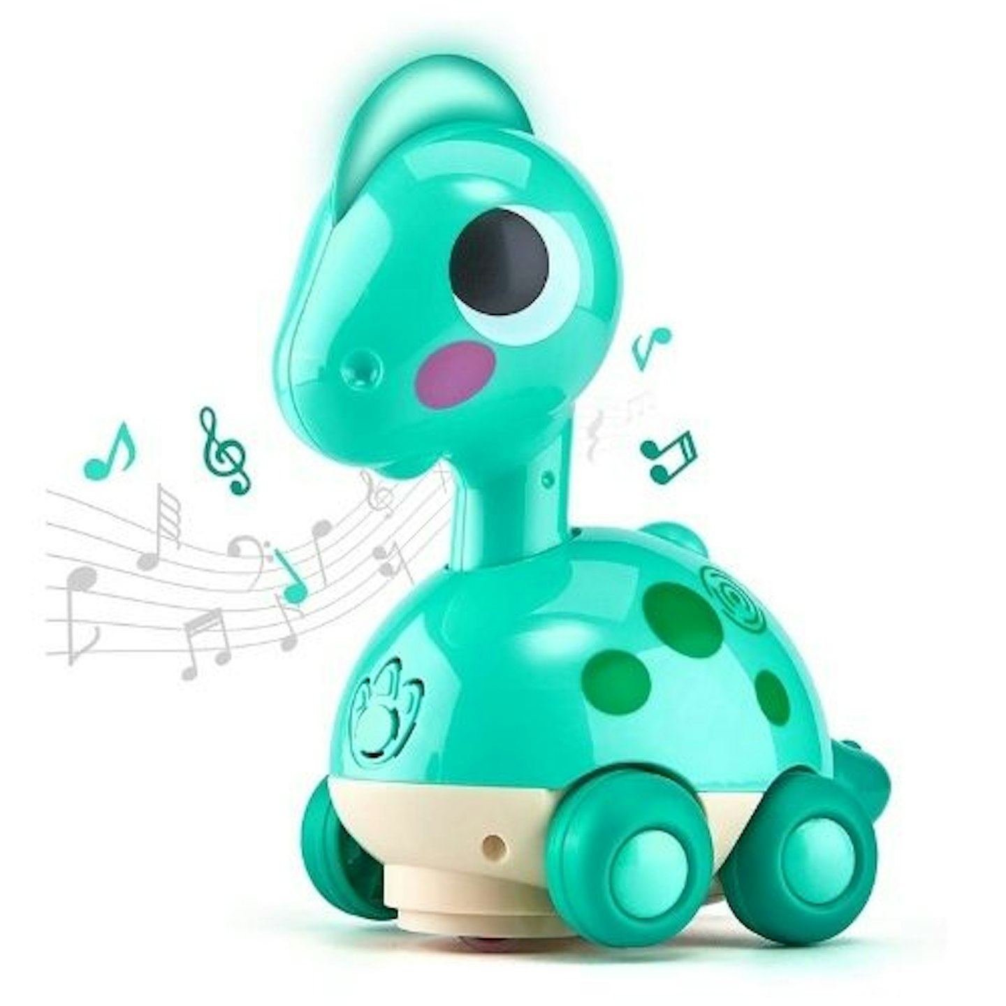 CubicFun Touch; Go Musical Light Crawling Dinosaur - musical toys for toddlers