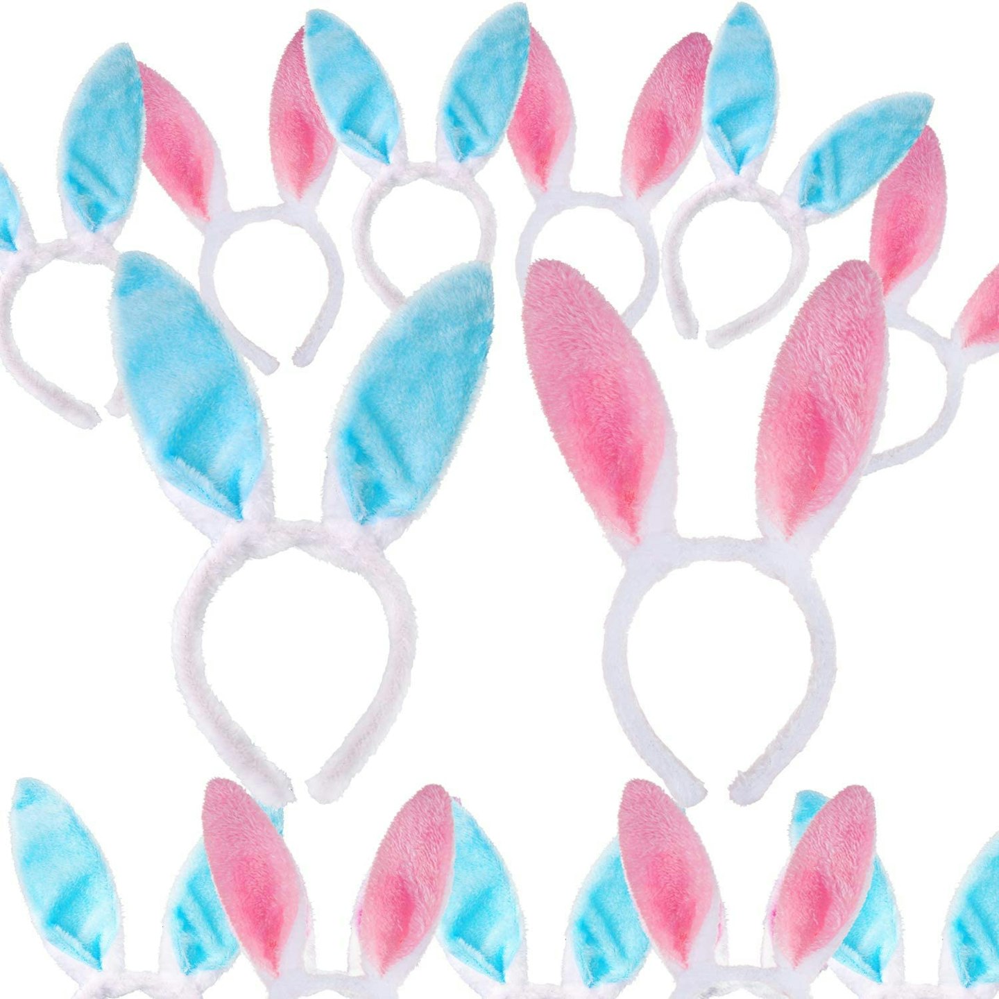 DERAYEE 12 Pieces Bunny Ears
