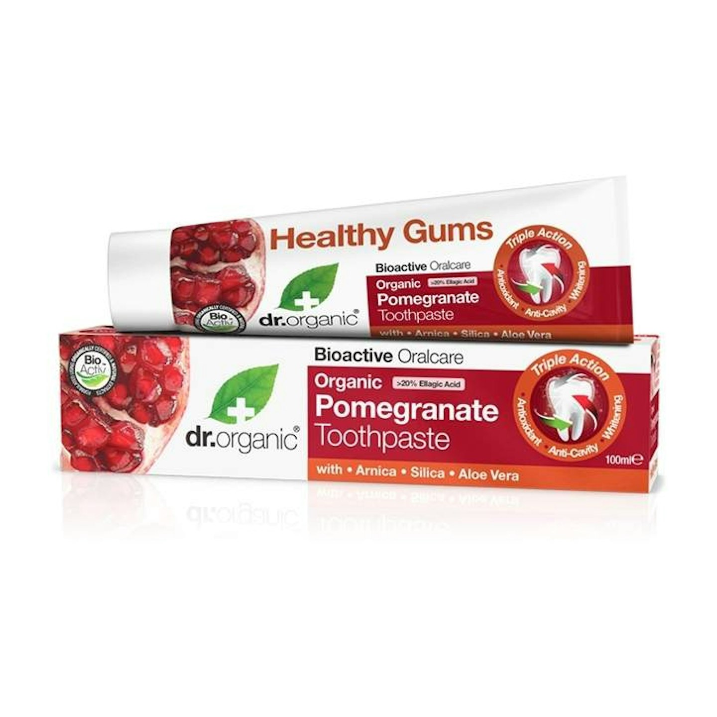 Dr Organic Pomegranate Toothpaste 100ml 