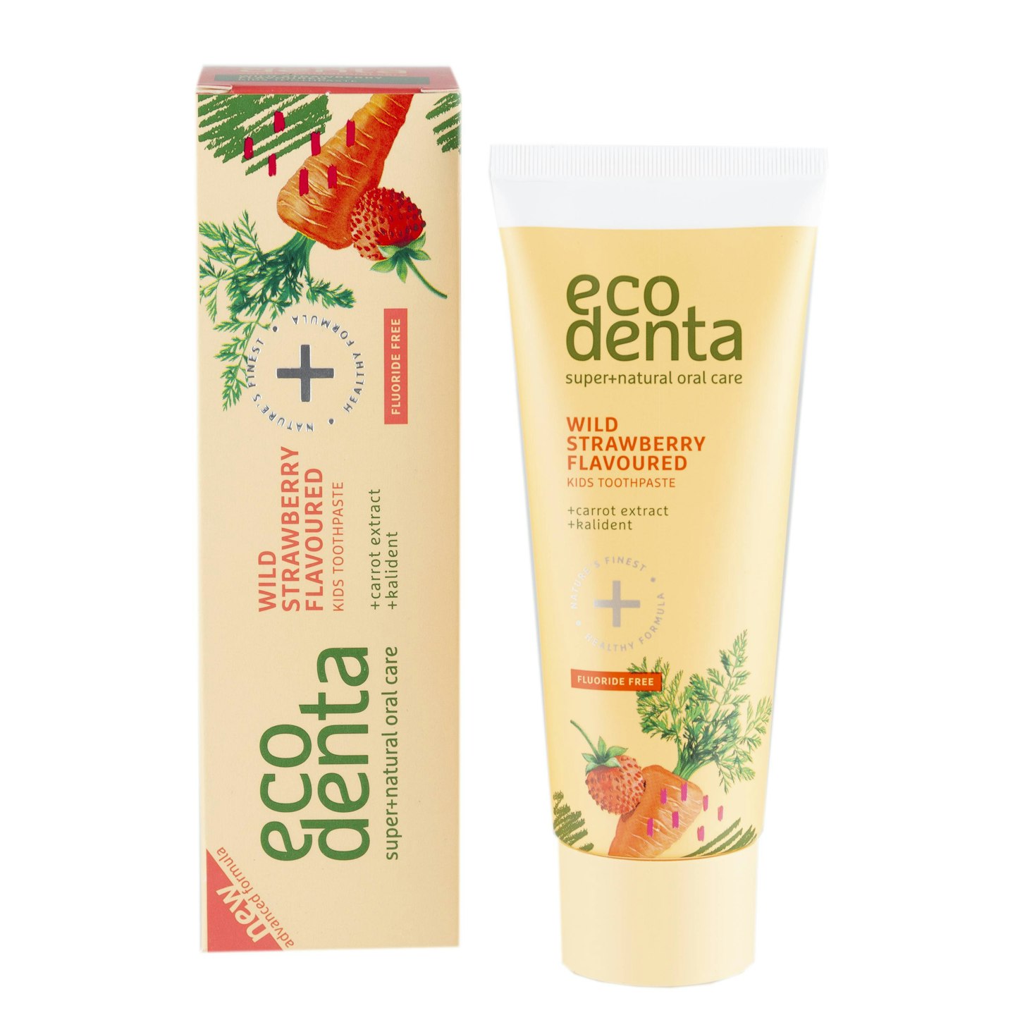 Ecodenta Wild Strawberry Scented Toothpaste for Children 