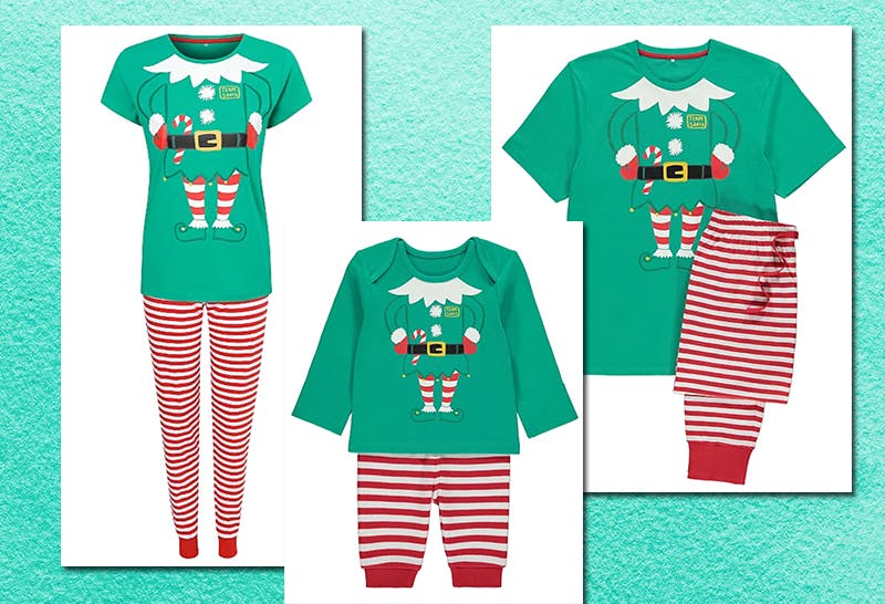 Christmas 2019 Asda s matching Elf Christmas pyjamas you can buy