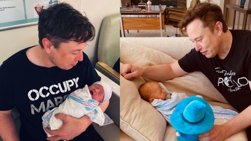 Elon Musk and his children