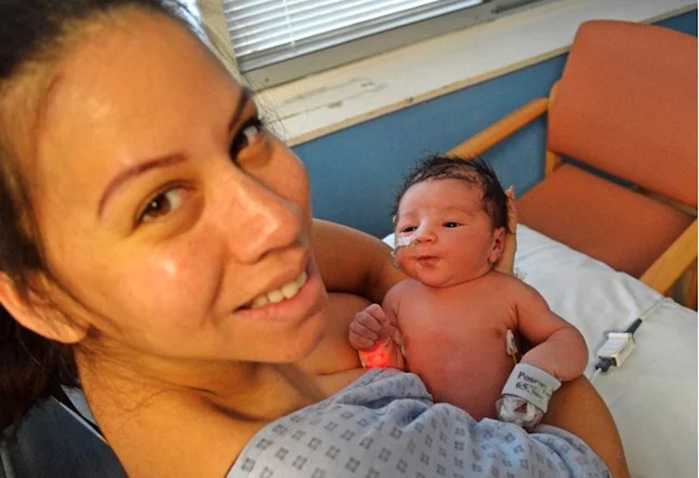 ‘I was happy to have an emergency c-section’