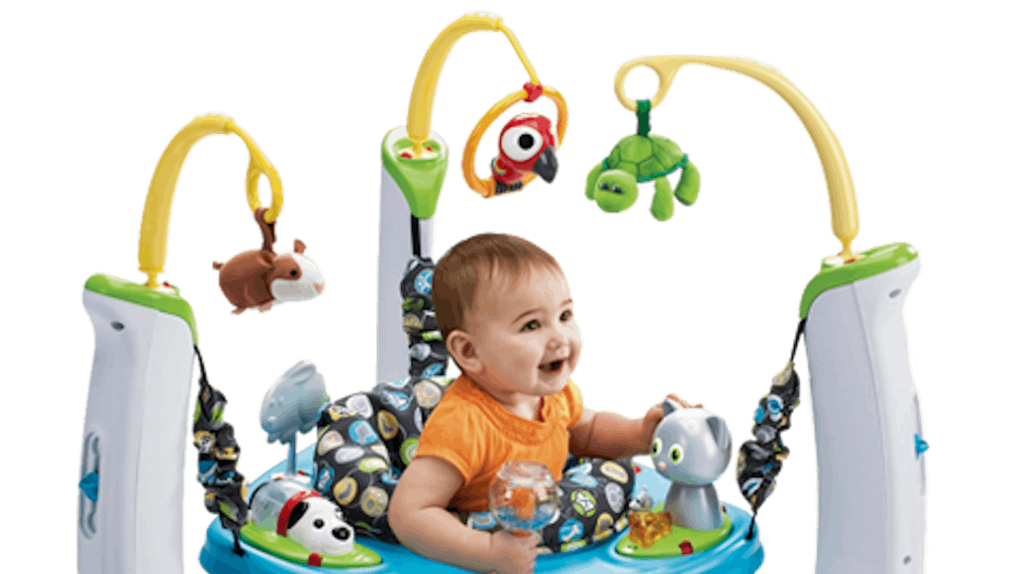 Evenflo ExerSaucer Jump & Learn My First Pet Jumper review