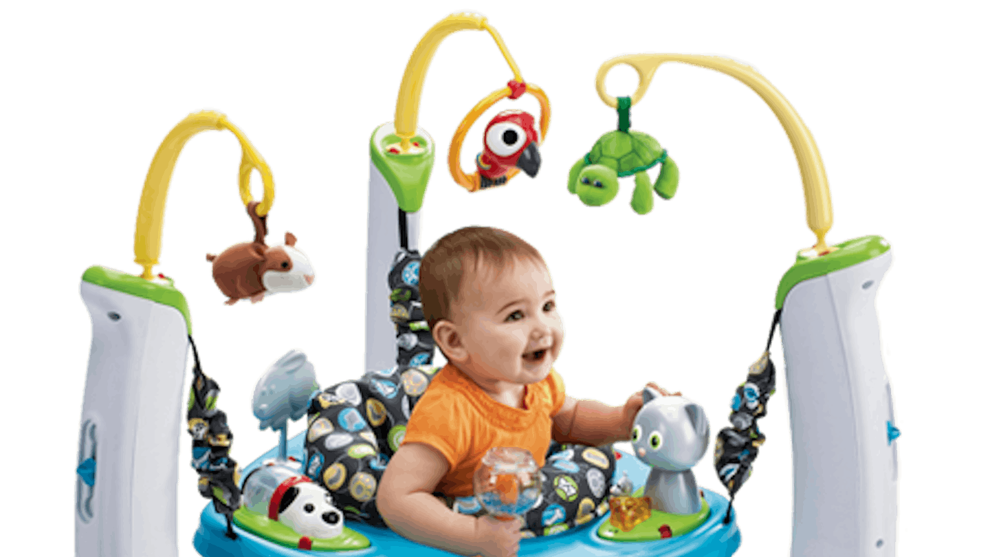 Evenflo exersaucer age clearance recommendation