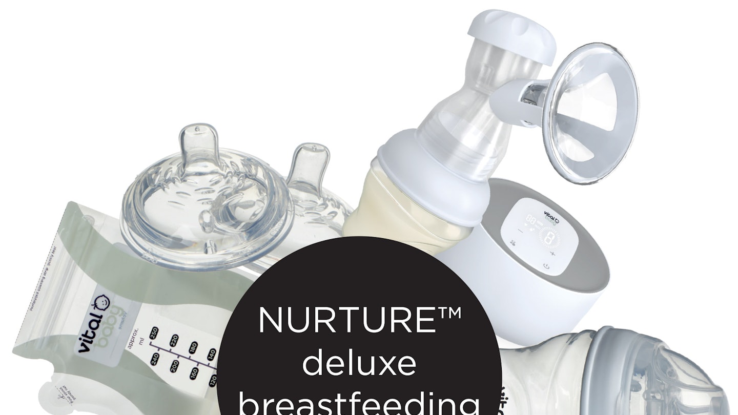 Vital Innovations Ltd vital baby® NURTURE™ deluxe breastfeeding bundle