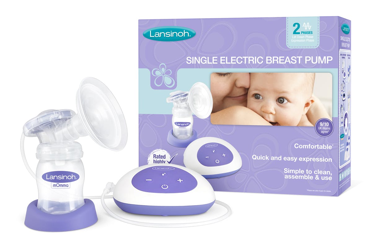 lansinoh breast pump electric