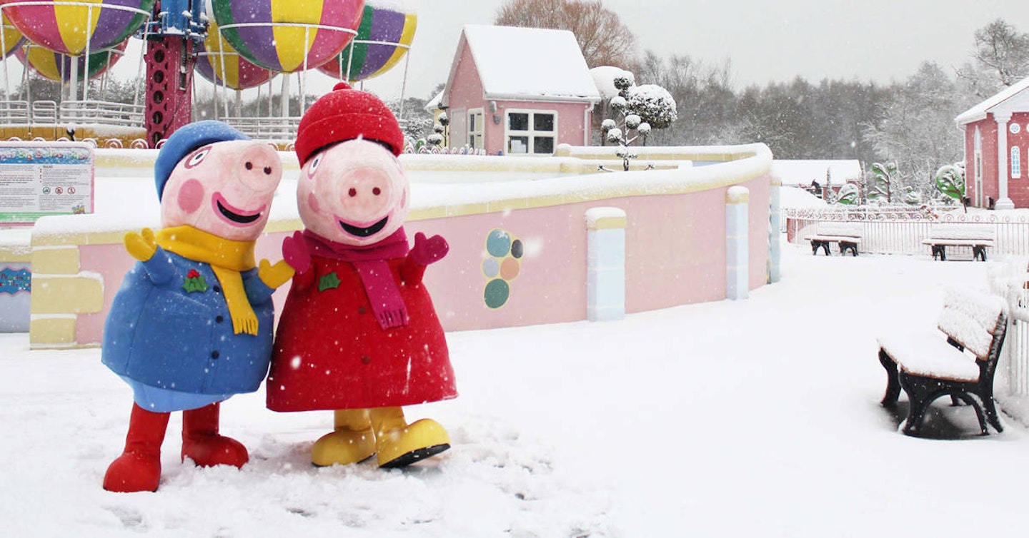 11) Peppa Pig World u0026 Santa’s Christmas Wonderland, Hampshire