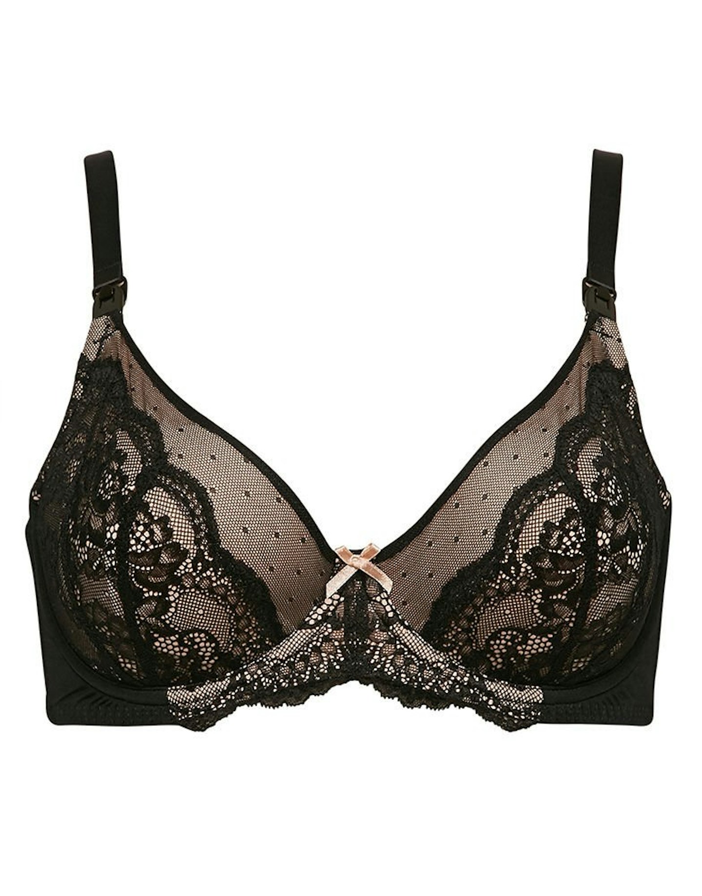 Juliette Lace Flexi Wire Nursing Bra, £26.00, figleaves.com  