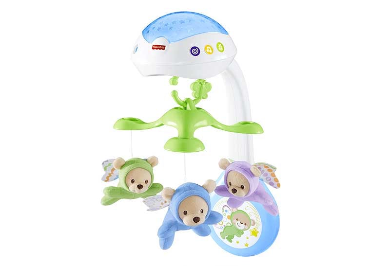 Fisher price store cot mobile projector