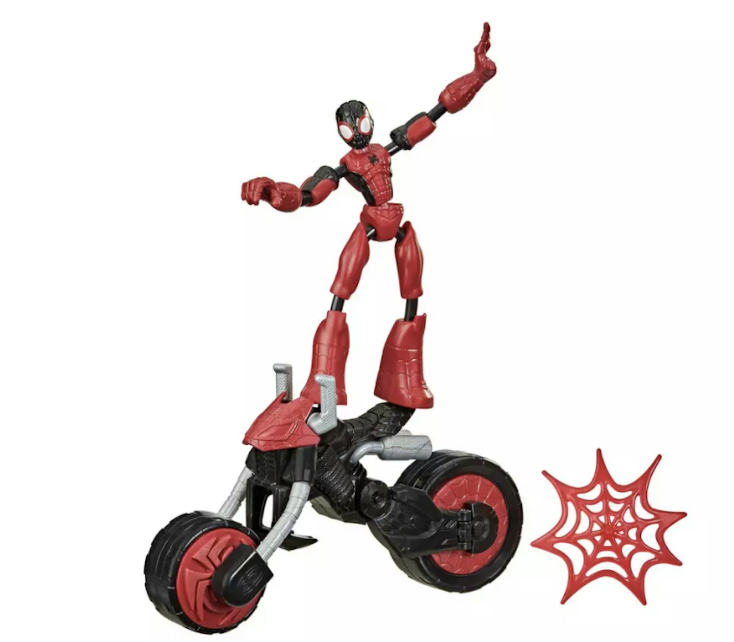 Marvel Bend and Flex, Flex Rider Spider-Man and Motorcycle