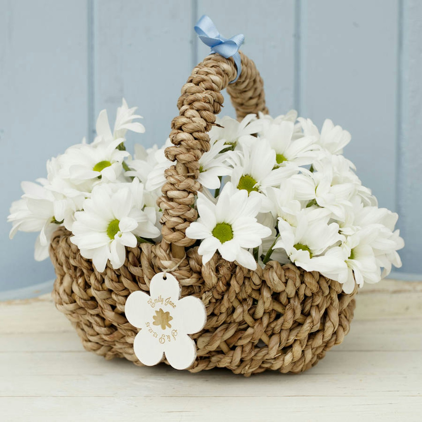 Personalised Flower Girl Basket