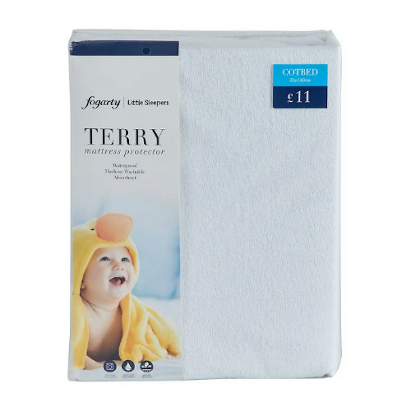 Fogarty Little Sleepers Terry Waterproof Mattress Protector