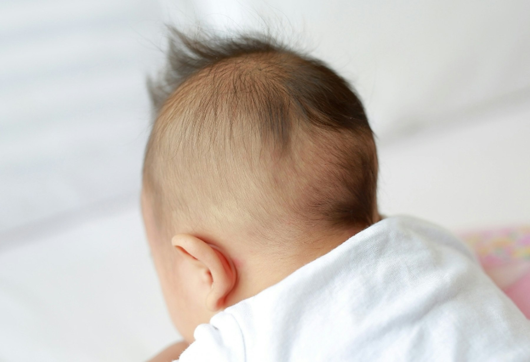 Светло волосы у младенца