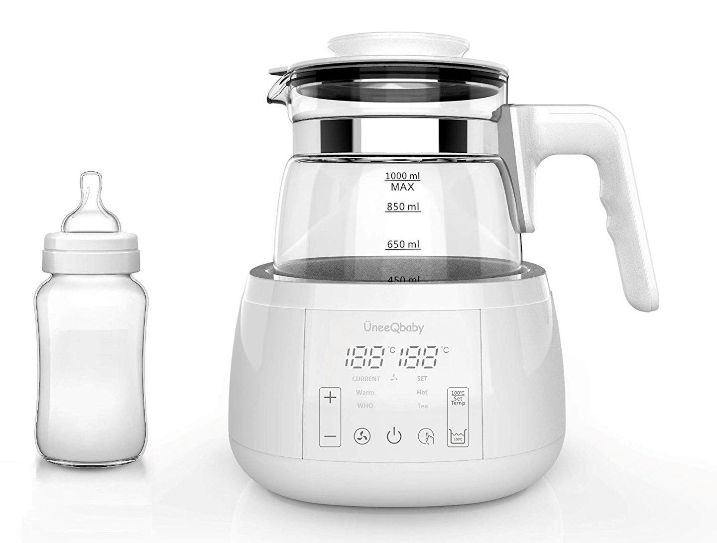 Formula mom?!🍼 This baby bottle kettle is a must have! It has differe