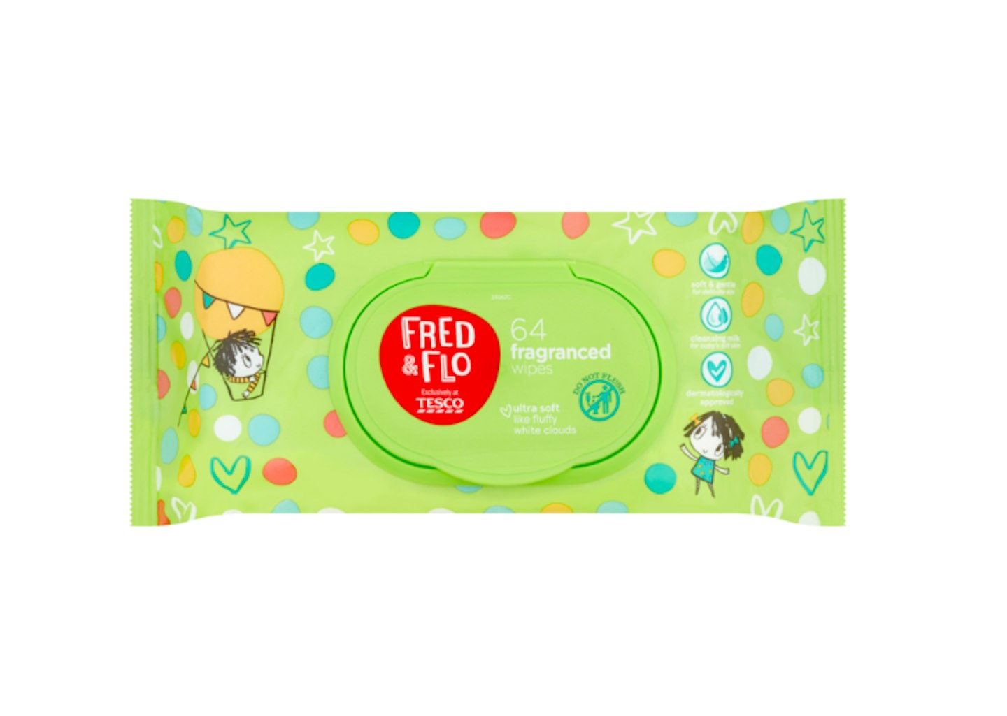 Fred & Flo Fragranced Wipes