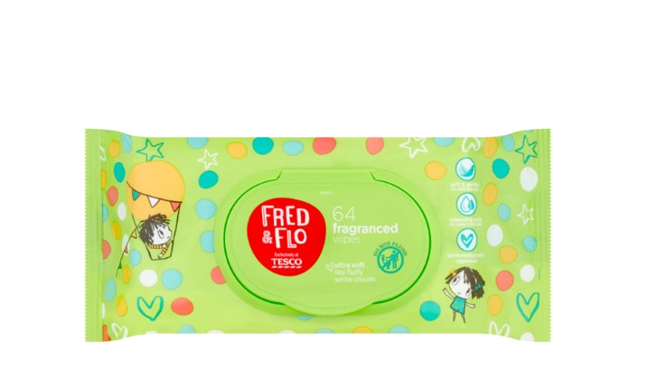 Fred and online flo wet wipes