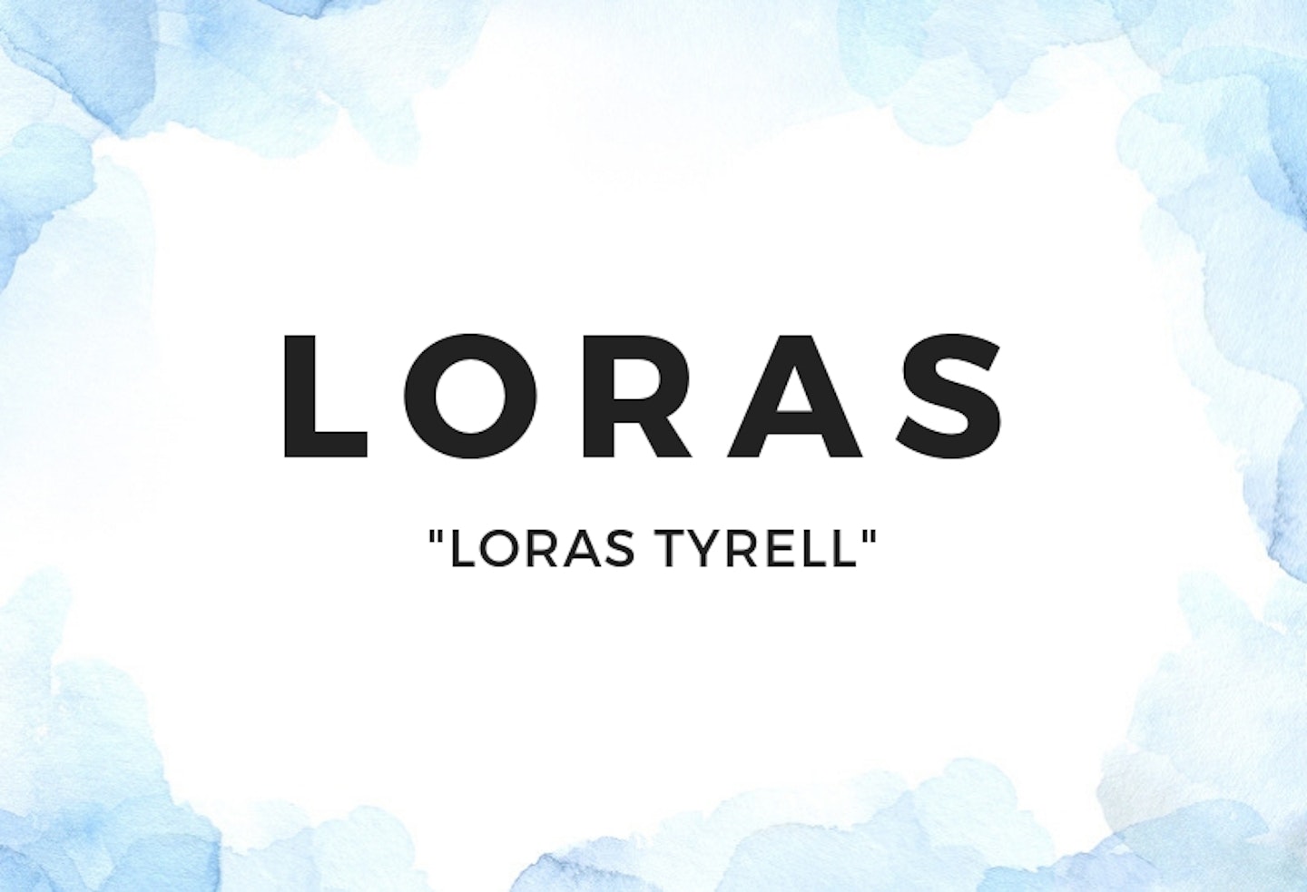 Loras