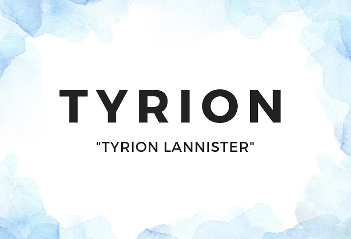 Tyrion