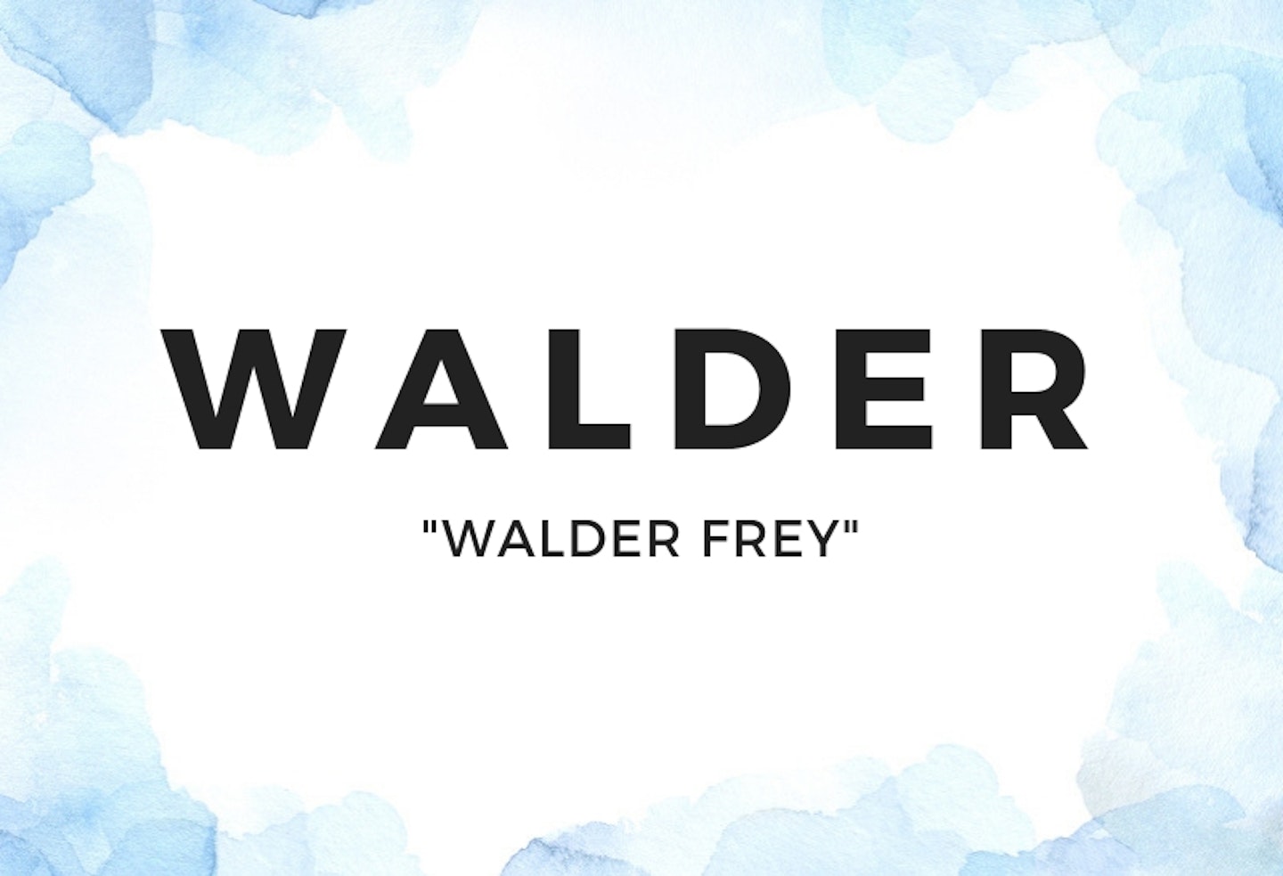 Walder