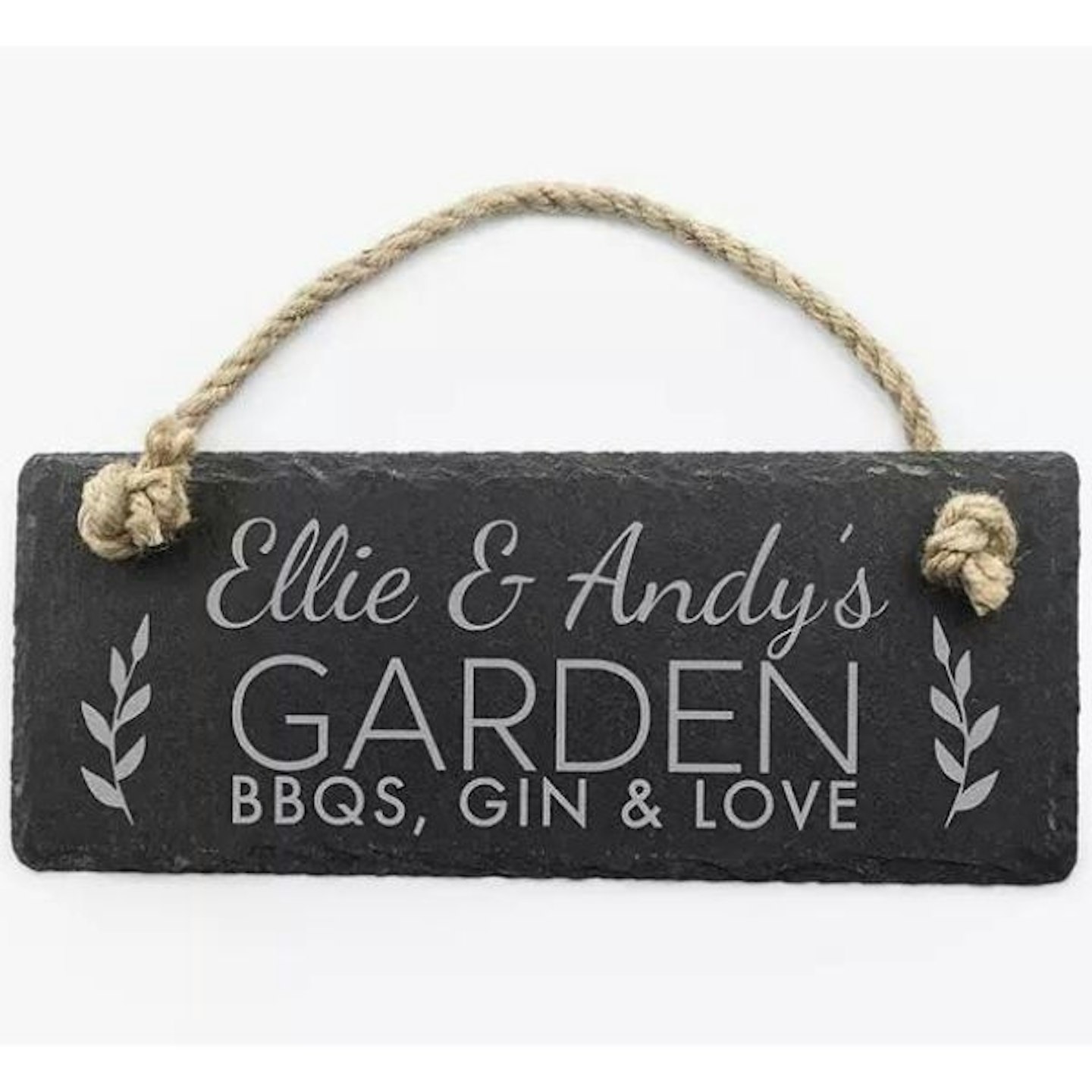 Treat Republic Personalised Slate Hanging Sign