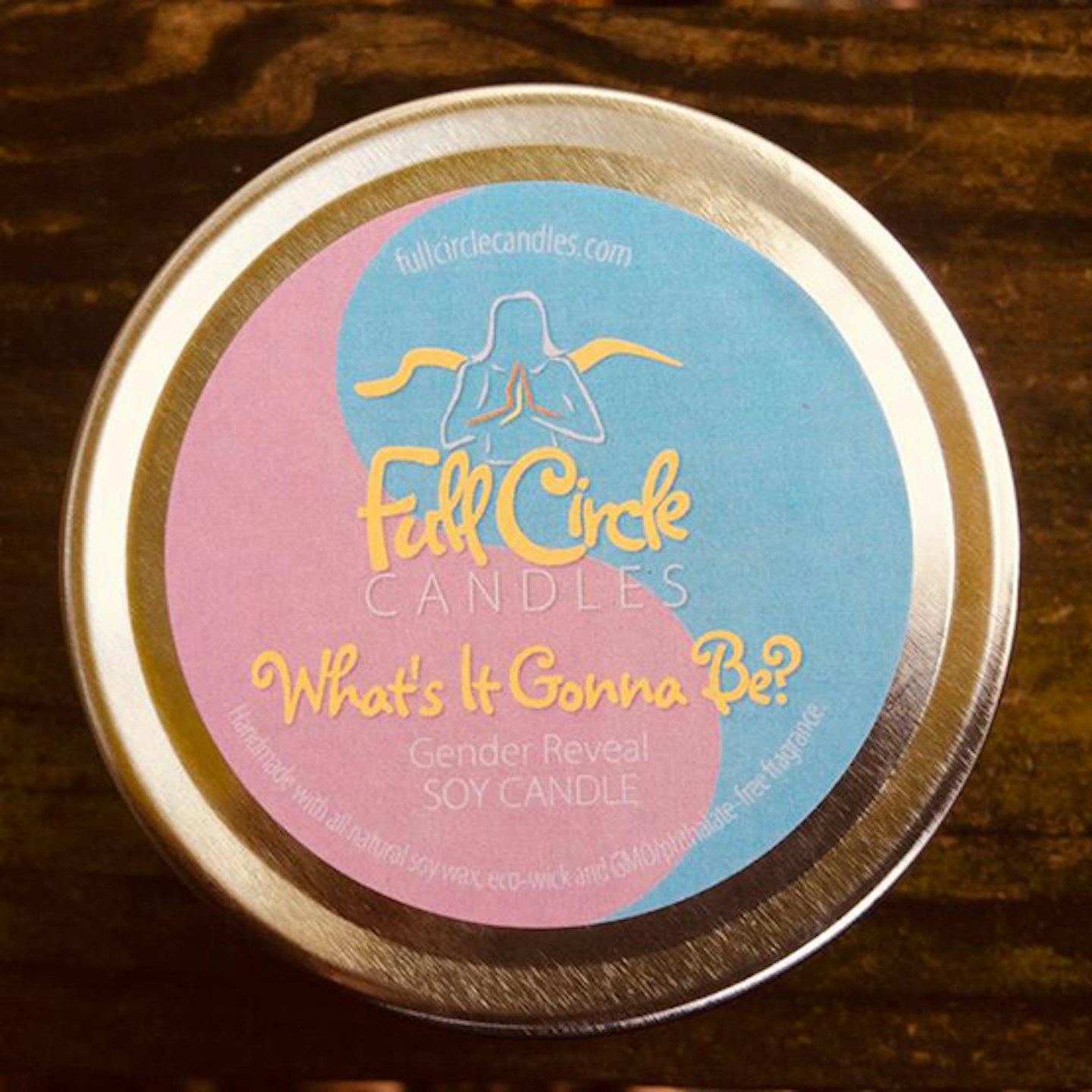 Gender Reveal Soy Candle