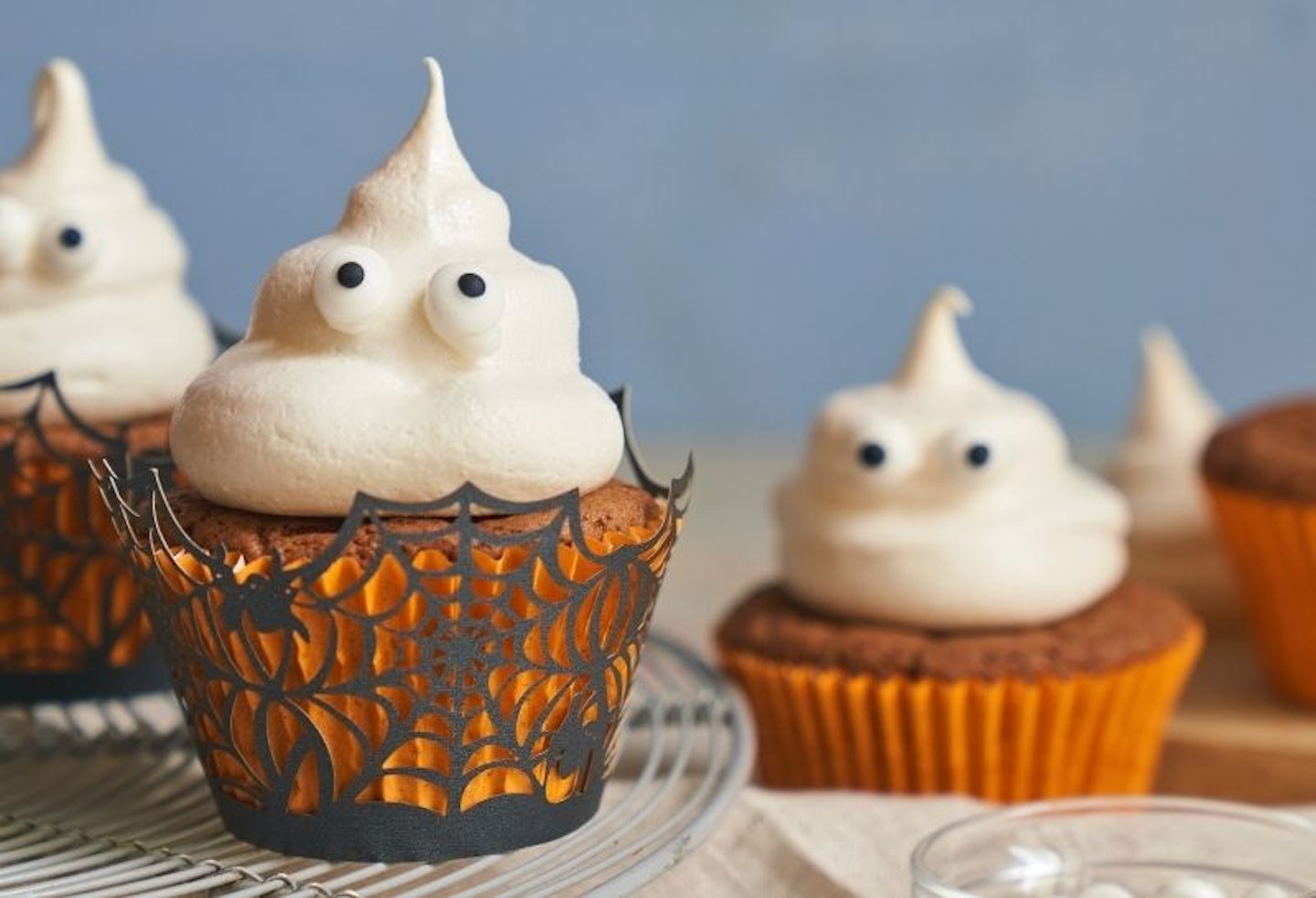 Halloween: Annabel Karmel’s Ghoulish chocolate ghost cupcakes recipe