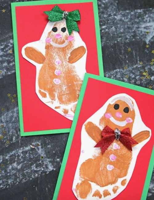 Handmade Christmas card ideas to make with children | Family Life ...