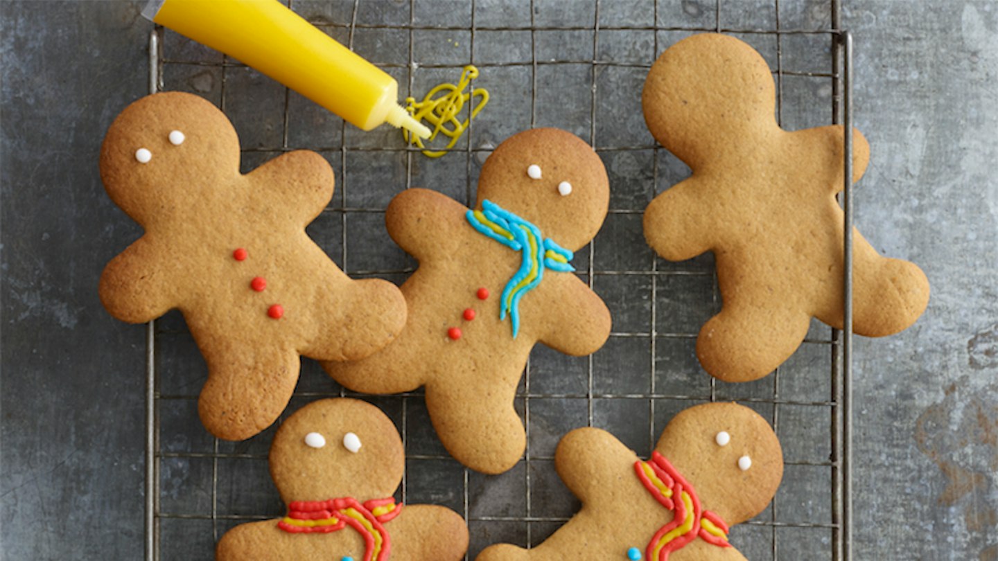 Shell Gingerbread Men Gingerbread men recipe by Annabel Karmel | Family Life | Mother & Baby