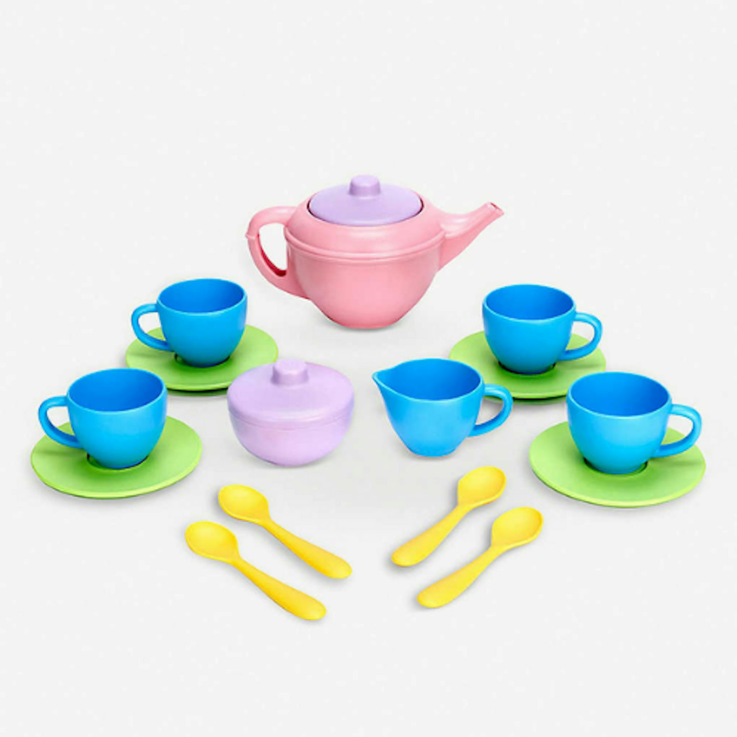 Green Toys Recycled-Plastic Tea Set