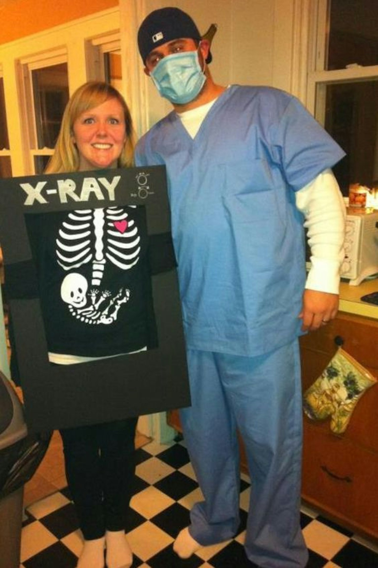 x-ray pregnancy announcement 
