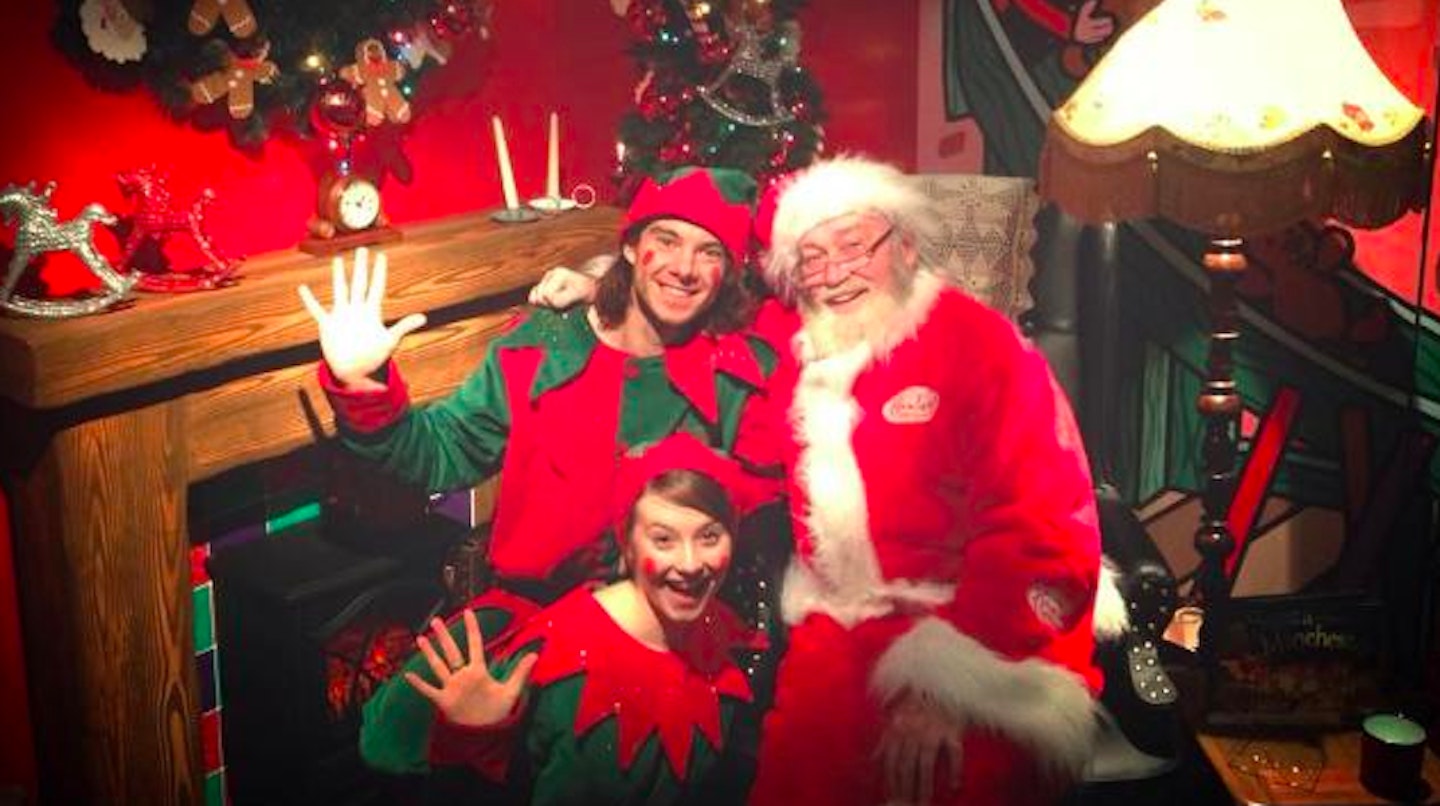 Father Christmas at Hamley’s