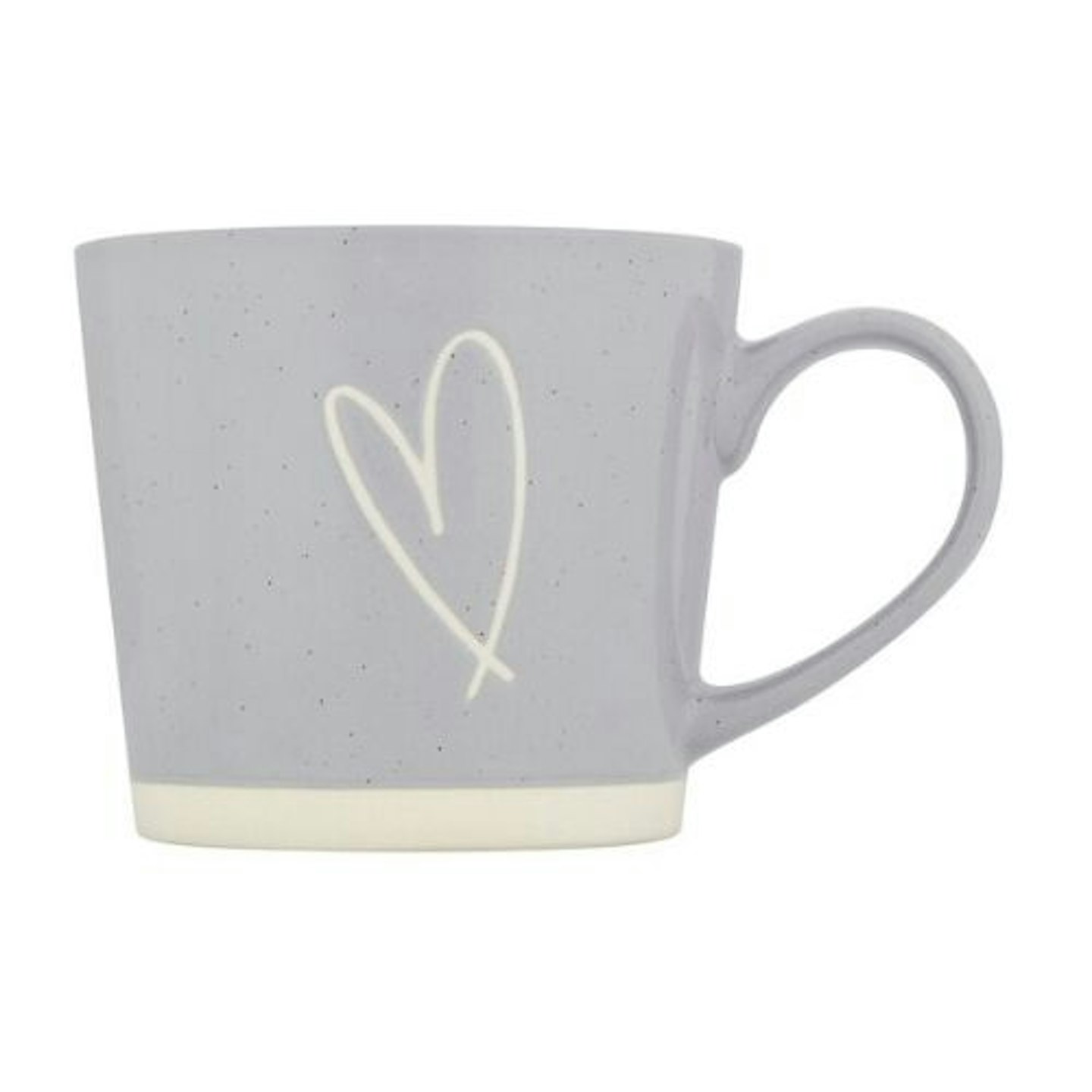 Hinch Heart Mug Grey