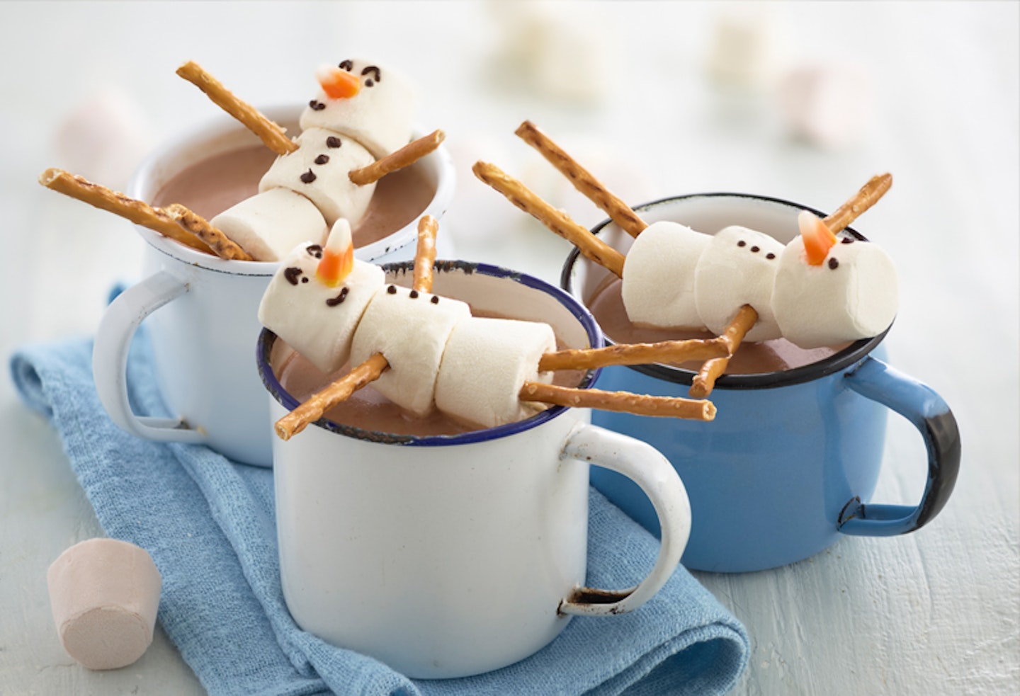 hot chocolate snowmen Annabel Karmel