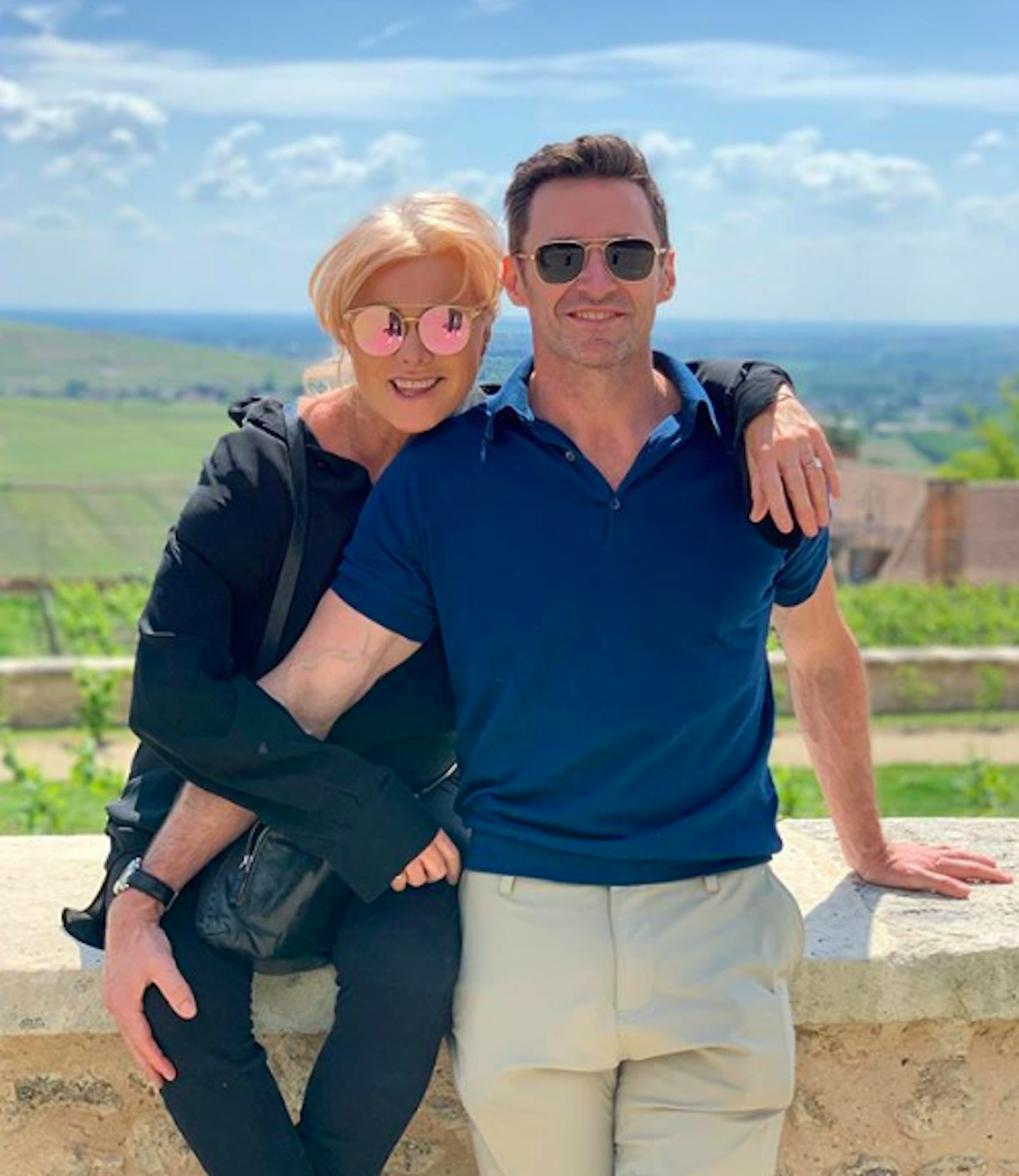 Hugh Jackman and Deborra-Lee Furness