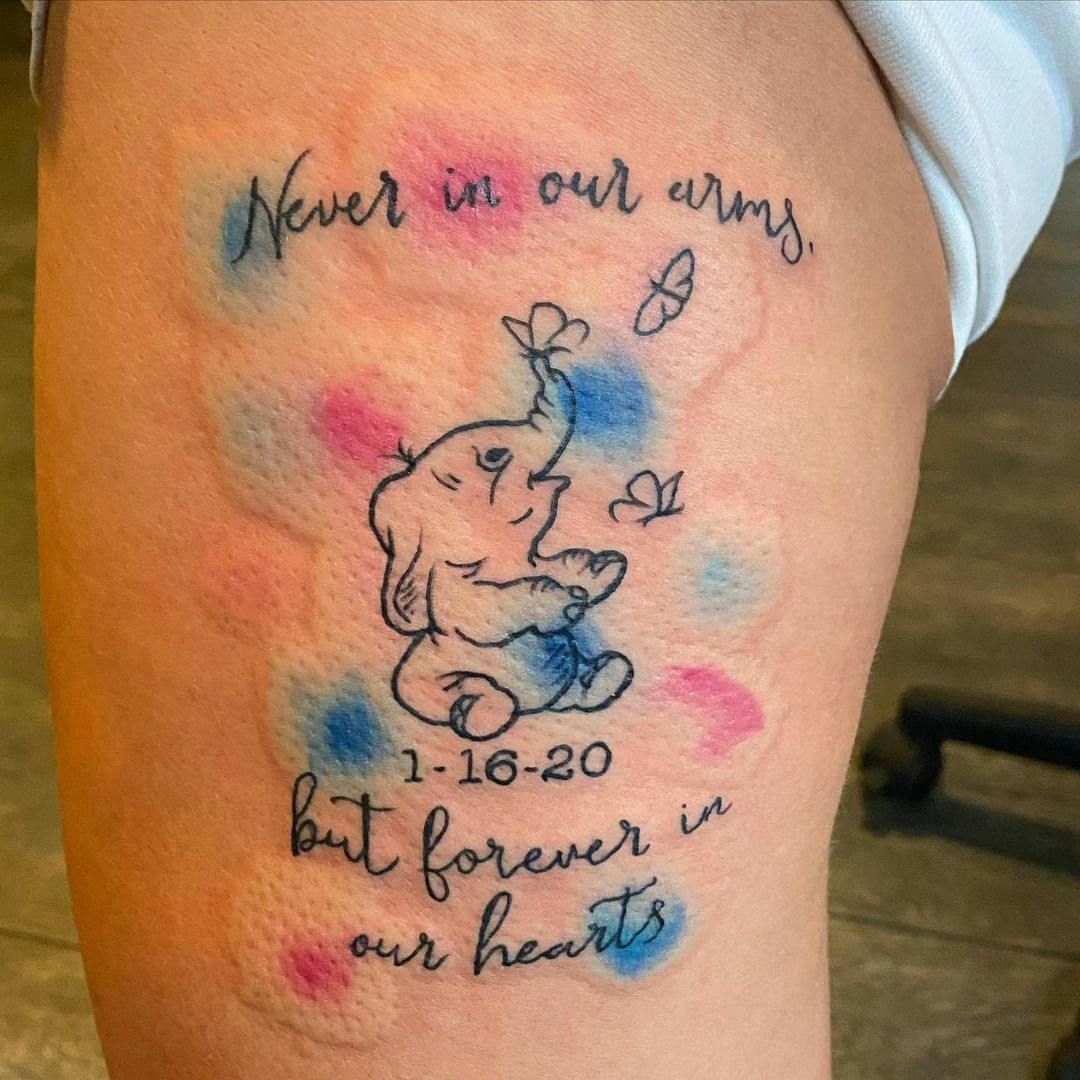 Gems Tattoo Studio - Another heart touching story and a meaningful tattoo .  . Client wanted to have tattoo for his father, mother and grandmother, here  are some modifications made in calligraphy