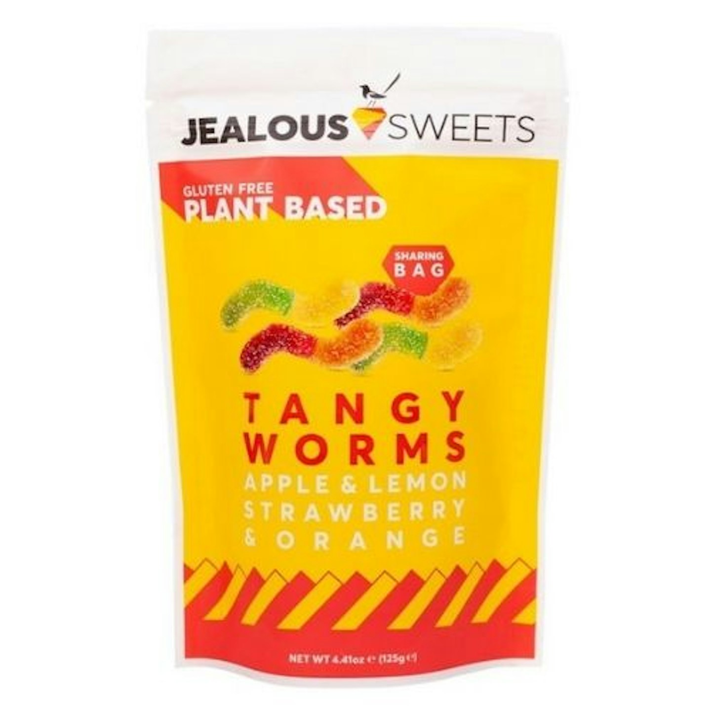 Jealous Sweets Tangy Worms Plant-based Gummy Sweets