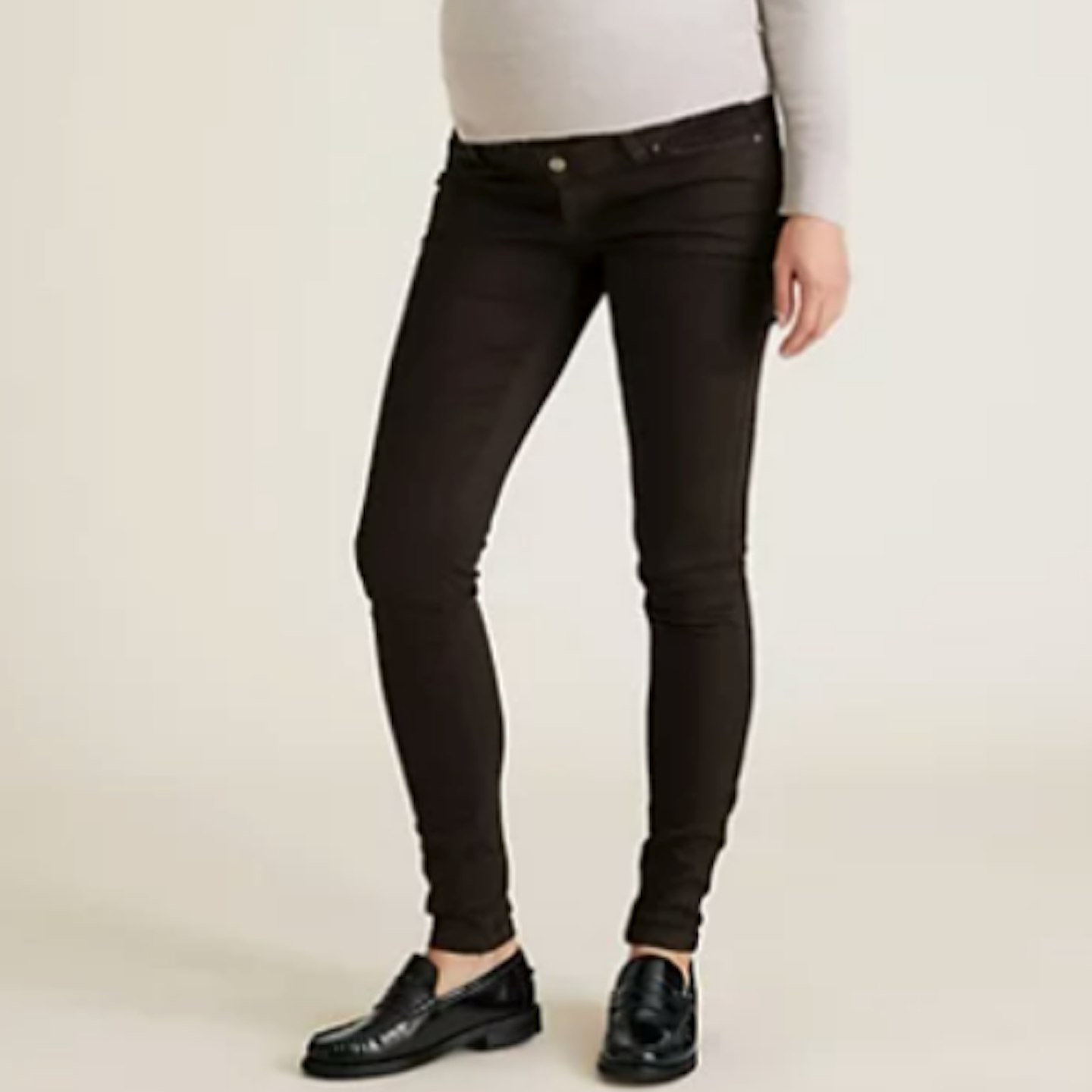 Maternity Ivy Premium Over Bump Skinny Jeans Mu0026amp;S