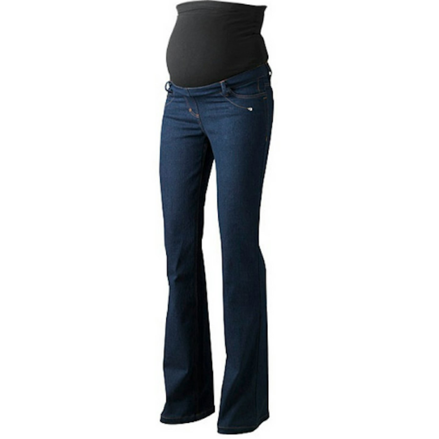 Indigo Over Bump Tall Bootcut Jeans Tall Maternity Store