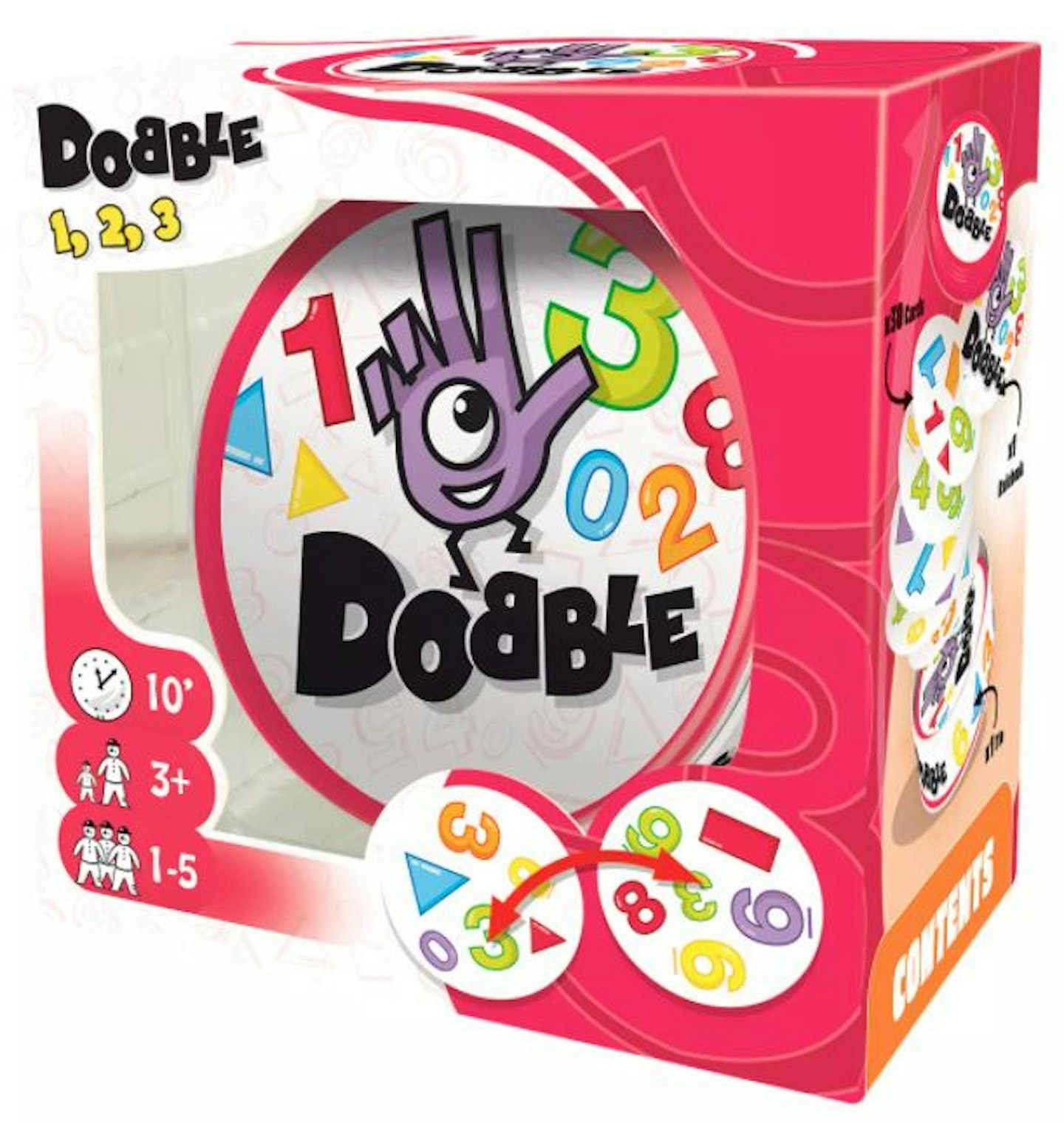 Dobble 123 Card Game