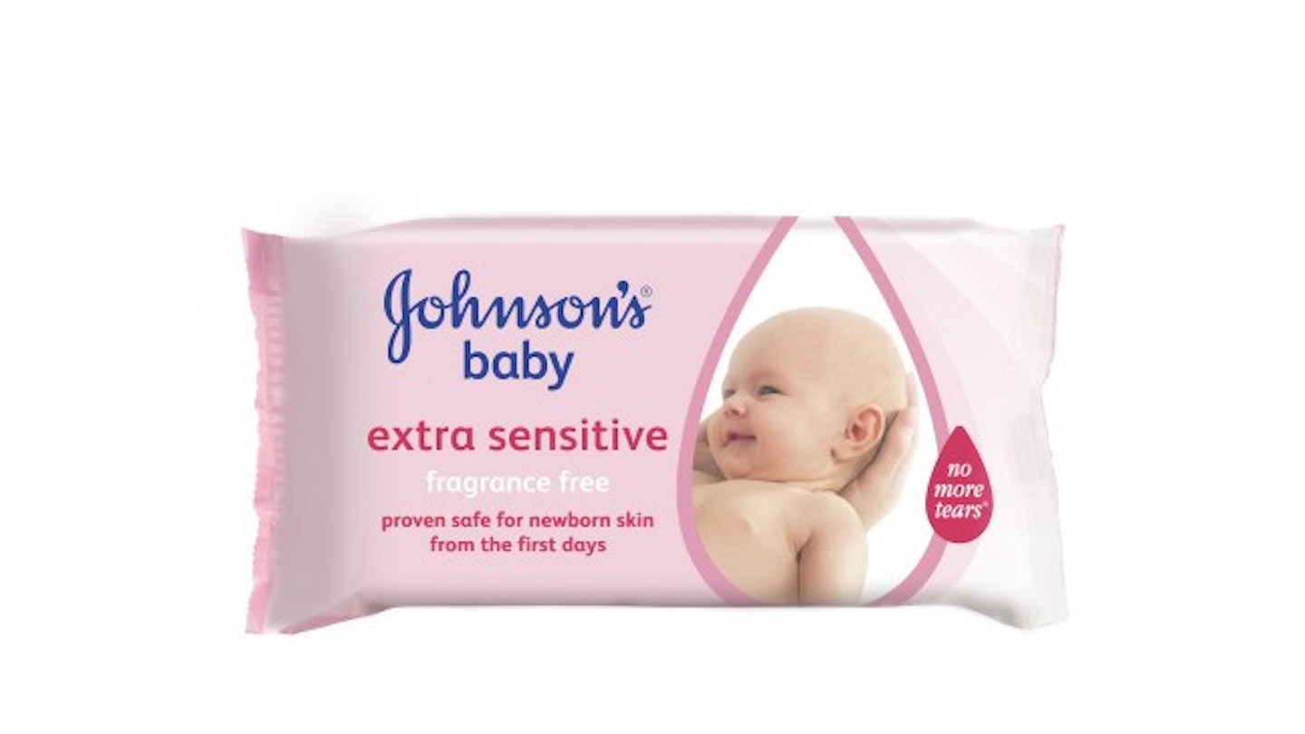Johnson’s Baby Extra Sensitive Wipes