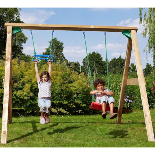 8 of the best wooden garden swings sets for tots Reviews Mother & Baby