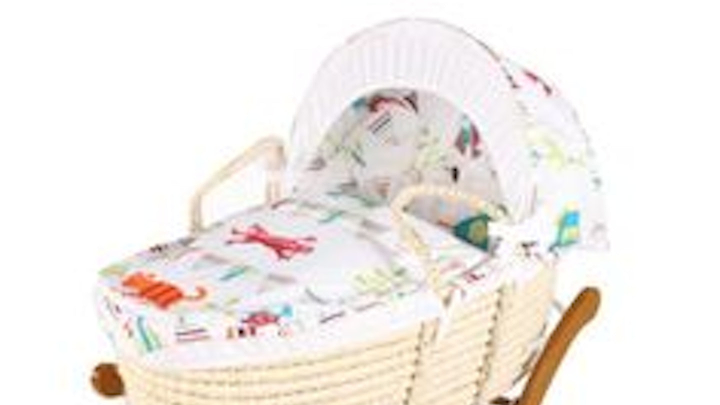Kiddicare Funky Friends Moses Basket review