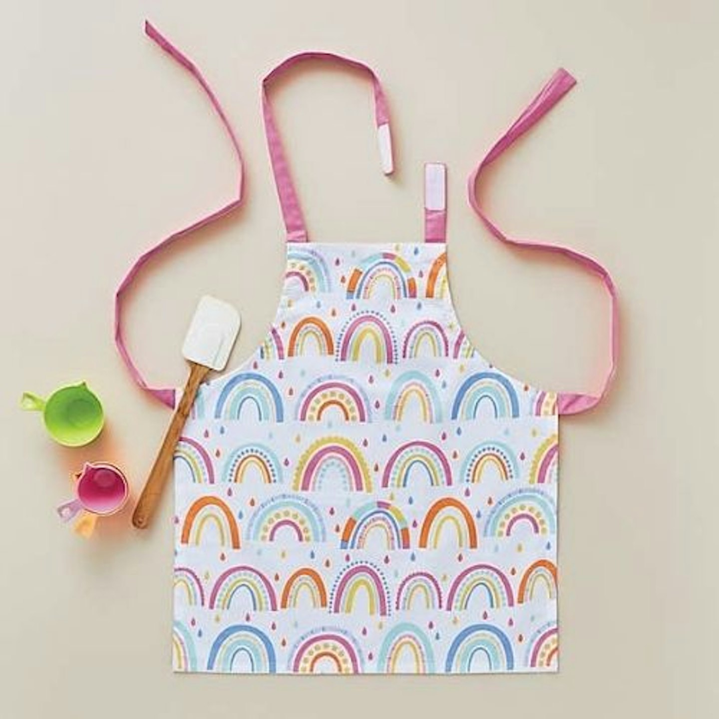 Kids Wipe Clean Rainbow Apron