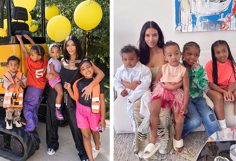 Kim Kardashian&rsquo;s kids